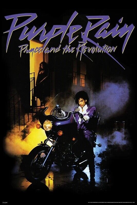Prince Purple Rain Movie Poster 24" x 36" New! Art:Art Posters Cozy Home Treasures